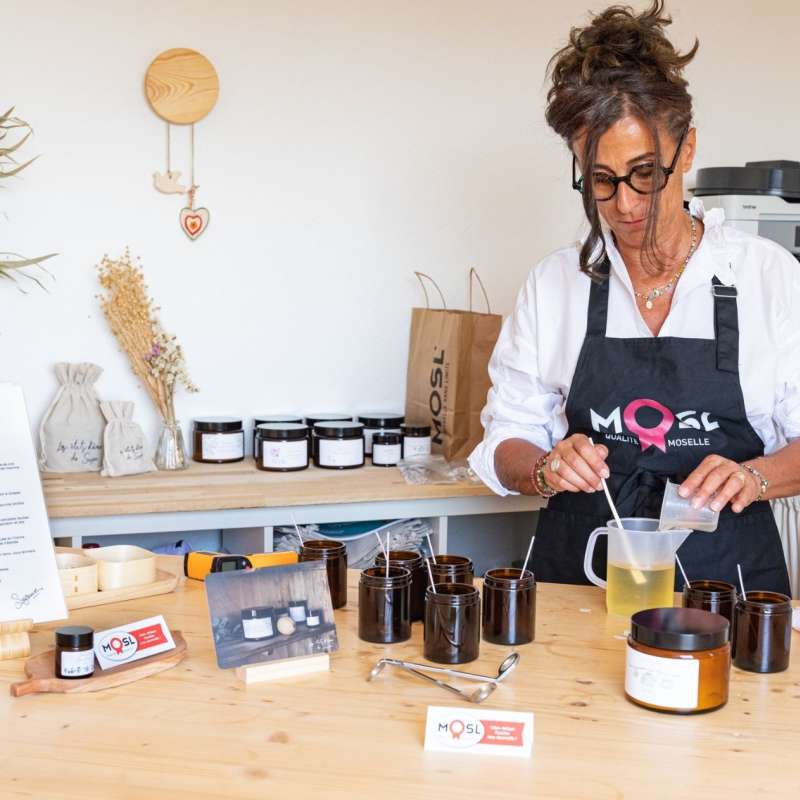 Laetitia Lhermitte  Fabrication de Bougies - Les États d'Âmes de Susan