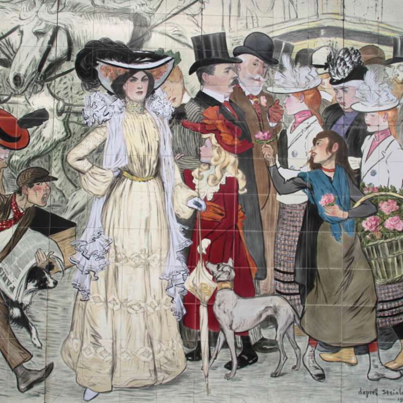 Sarreguemines Tourisme  Musée de la faïence - jardin d'hiver