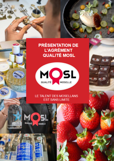 PRESENTATION DE L’AGREMENT QUALITE MOSL