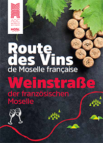 Couverture Carte de la route des Vins de Moselle