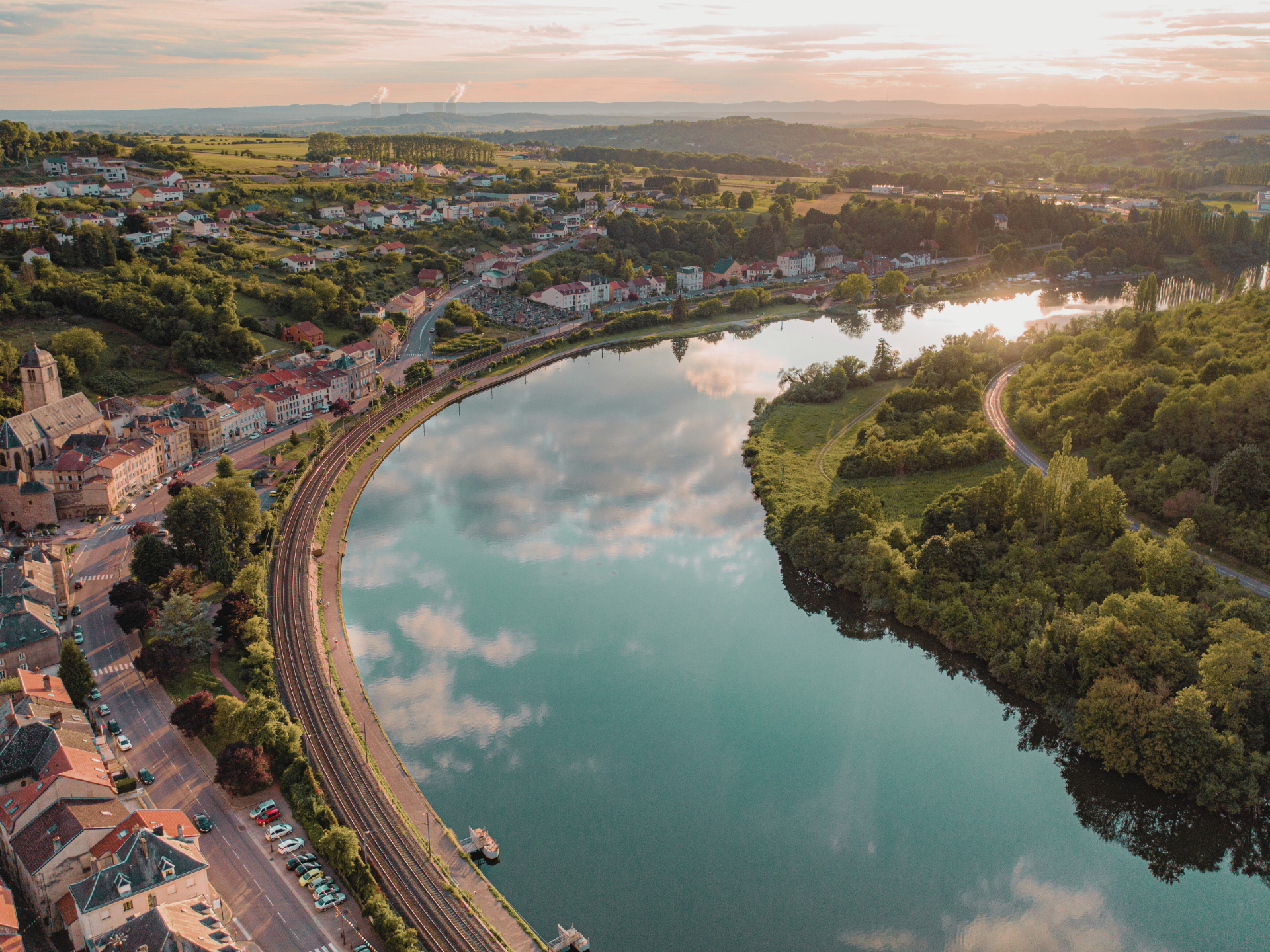 Voie bleue à sierck les bains