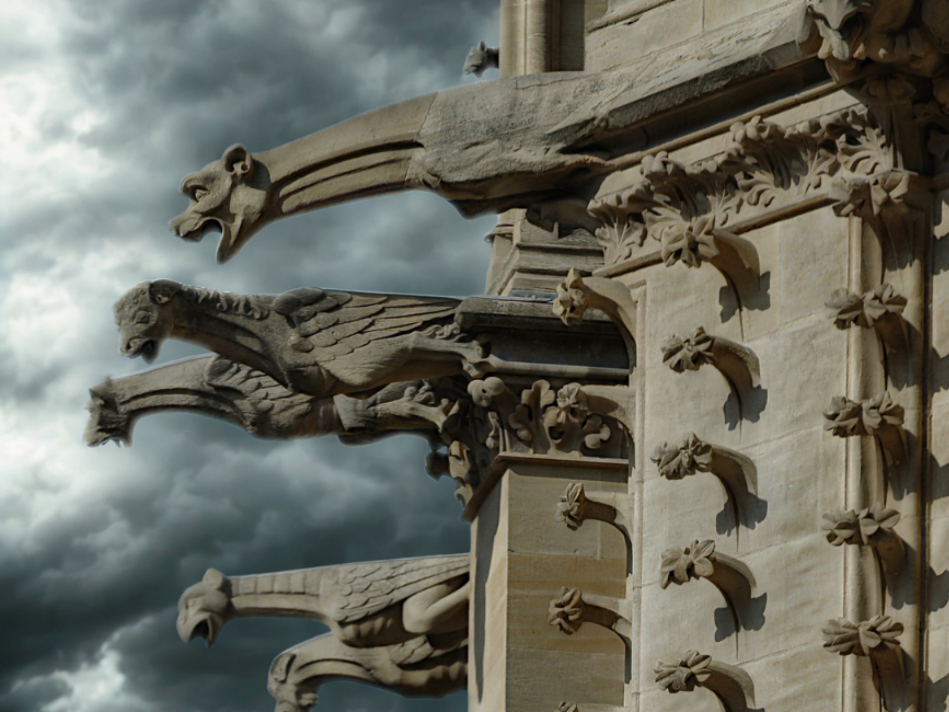 Les gargouilles de la cathédrale de Metz