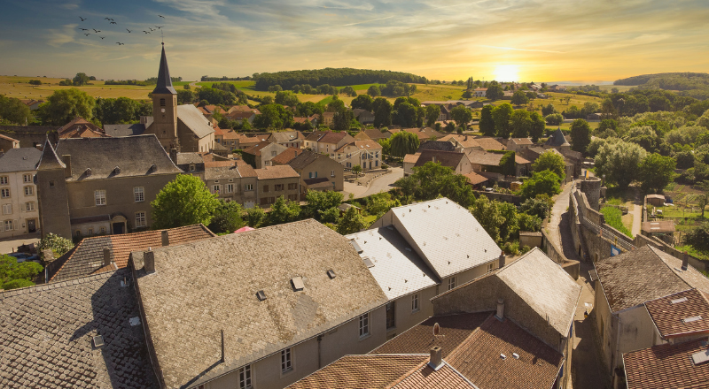 Rodemack village médiéval