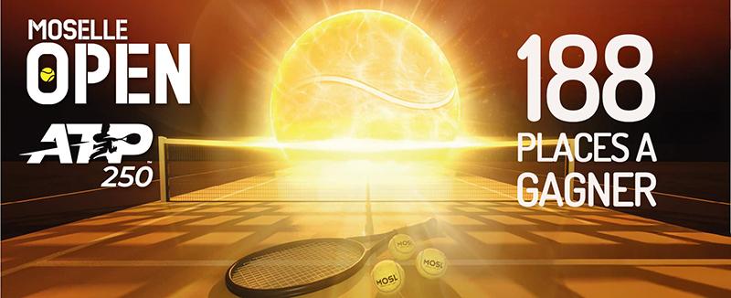 Moselle Open 188 places à gagner
