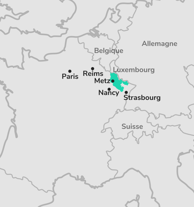Map mobile Moselle