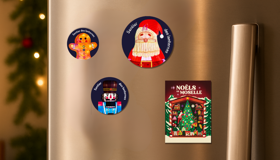 Magnets de noël