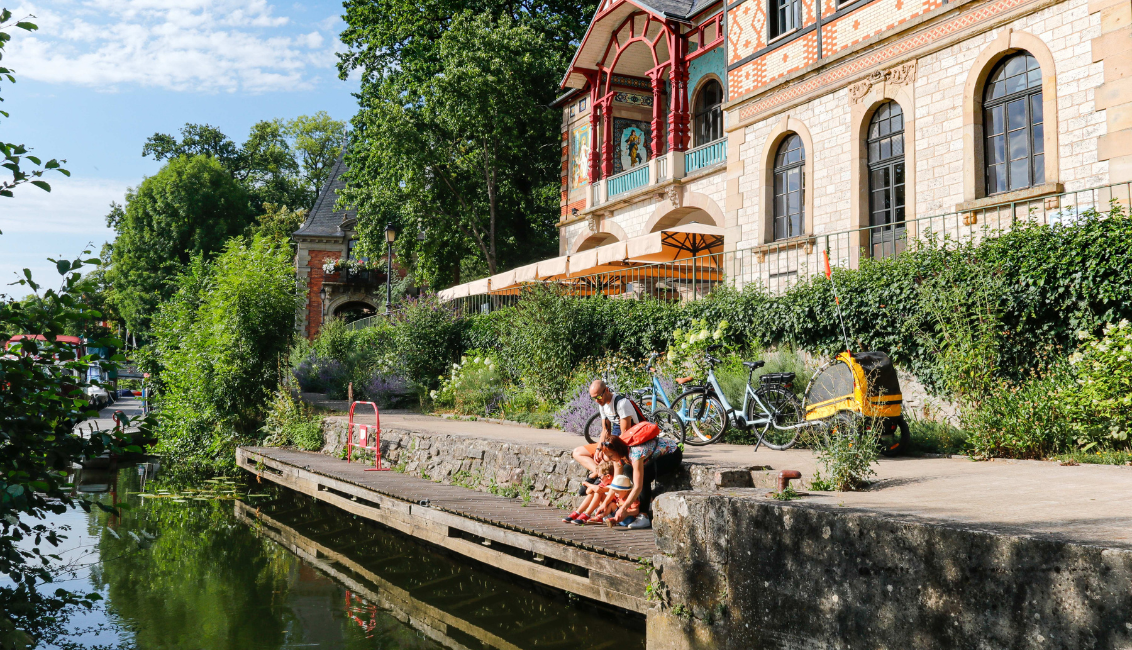 Eurovélo 5 à Sarreguemines