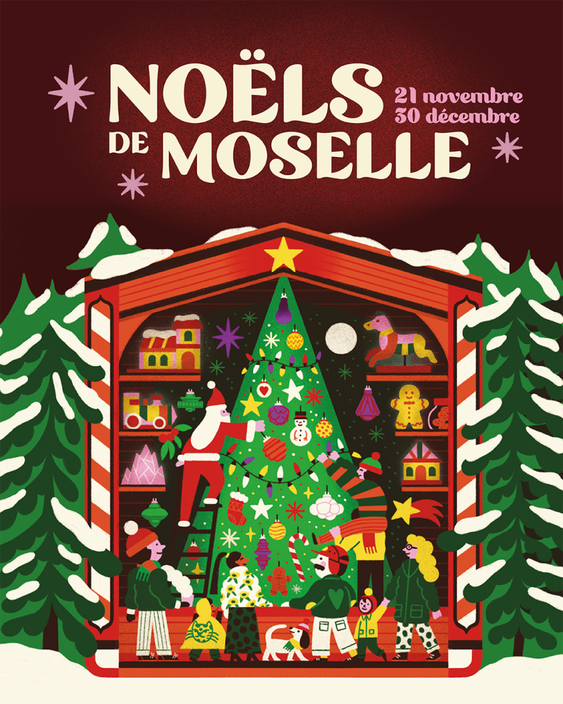 Affiche des Noëls de Moselle