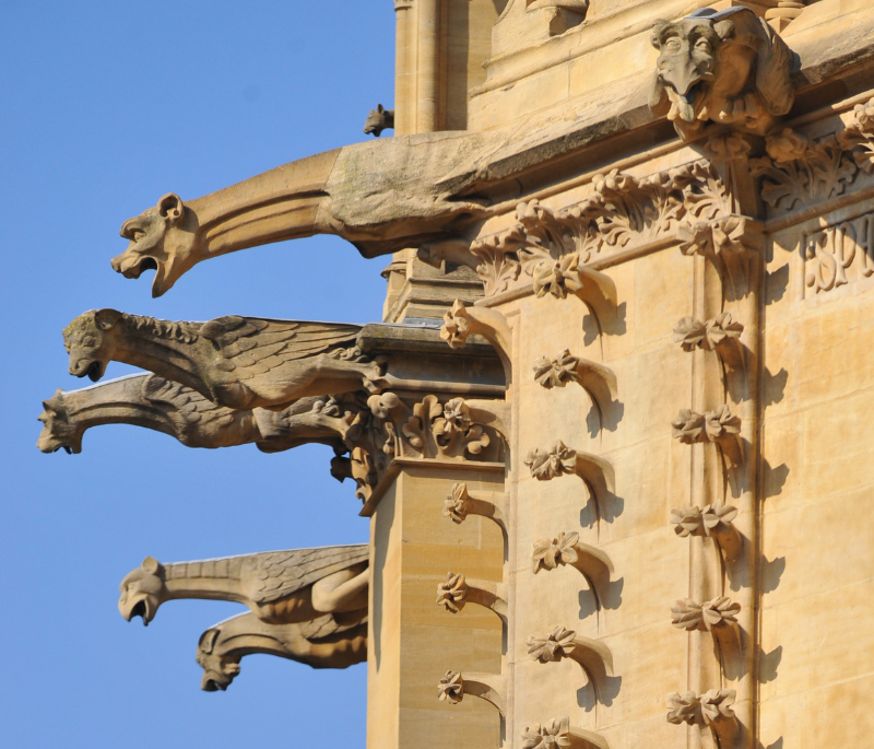 Gargouilles de la cathédrale de metz